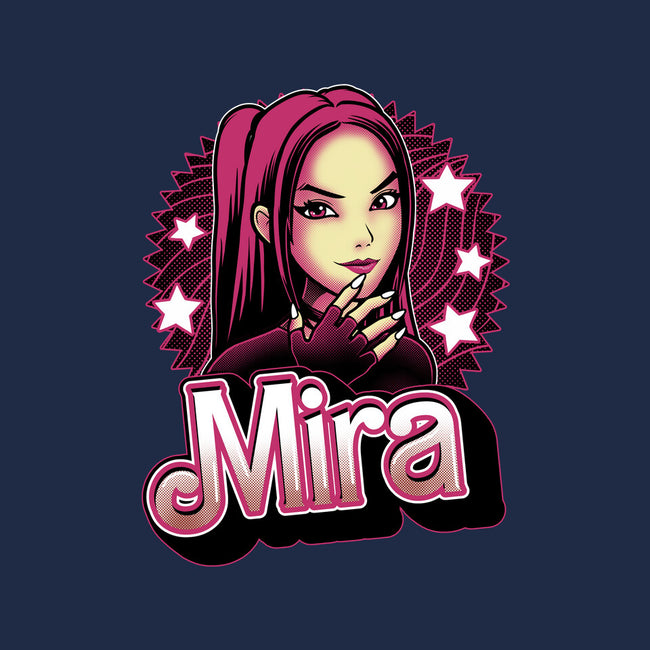 Demon Huntress Mira-Womens-Fitted-Tee-Astrobot Invention