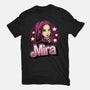 Demon Huntress Mira-Womens-Fitted-Tee-Astrobot Invention