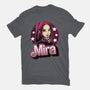 Demon Huntress Mira-Womens-Fitted-Tee-Astrobot Invention