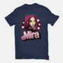 Demon Huntress Mira-Womens-Fitted-Tee-Astrobot Invention