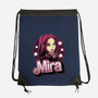 Demon Huntress Mira-None-Drawstring-Bag-Astrobot Invention