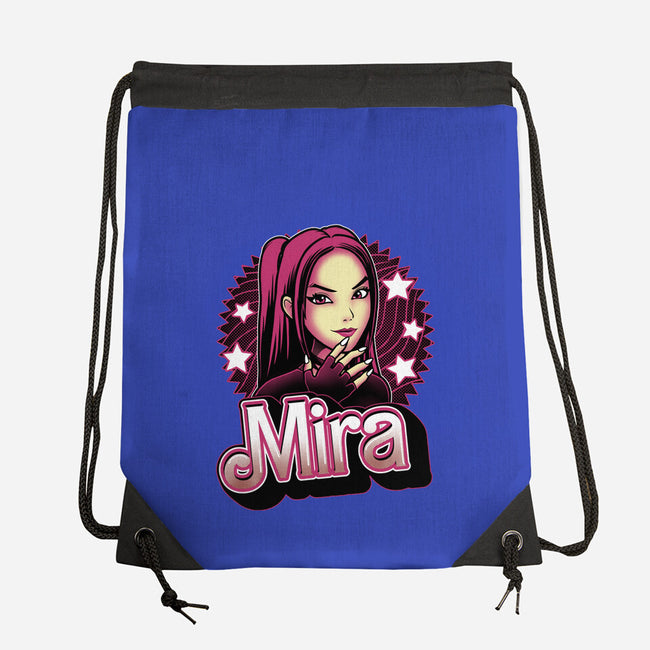 Demon Huntress Mira-None-Drawstring-Bag-Astrobot Invention