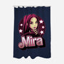 Demon Huntress Mira-None-Polyester-Shower Curtain-Astrobot Invention