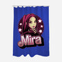 Demon Huntress Mira-None-Polyester-Shower Curtain-Astrobot Invention