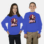 Demon Huntress Mira-Youth-Crew Neck-Sweatshirt-Astrobot Invention