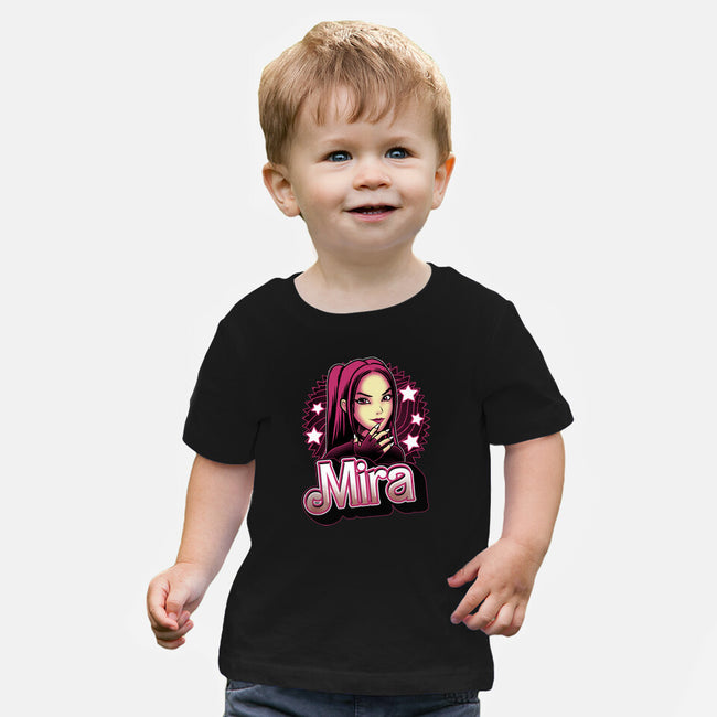 Demon Huntress Mira-Baby-Basic-Tee-Astrobot Invention