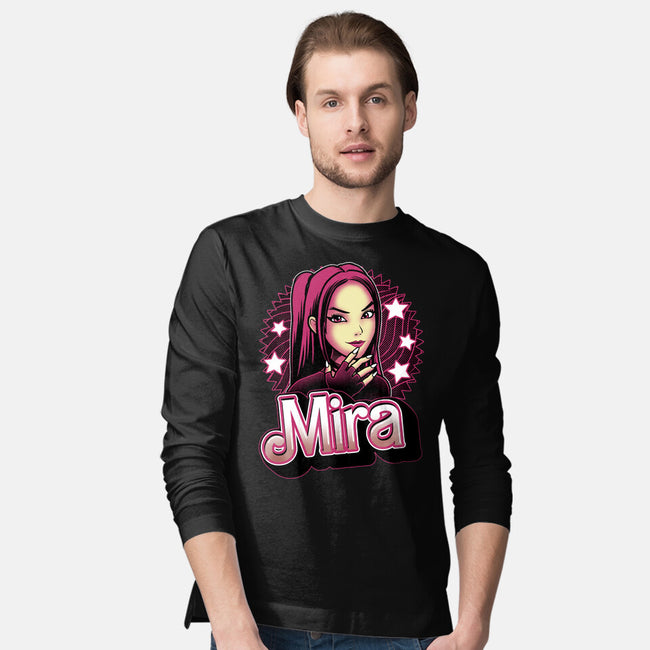 Demon Huntress Mira-Mens-Long Sleeved-Tee-Astrobot Invention