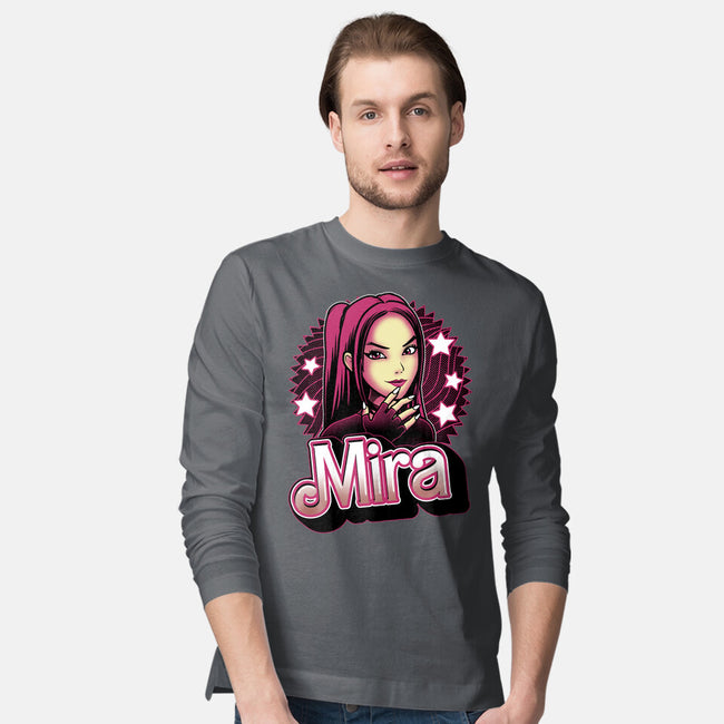 Demon Huntress Mira-Mens-Long Sleeved-Tee-Astrobot Invention