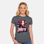 Demon Huntress Mira-Womens-Fitted-Tee-Astrobot Invention