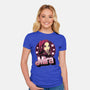 Demon Huntress Mira-Womens-Fitted-Tee-Astrobot Invention