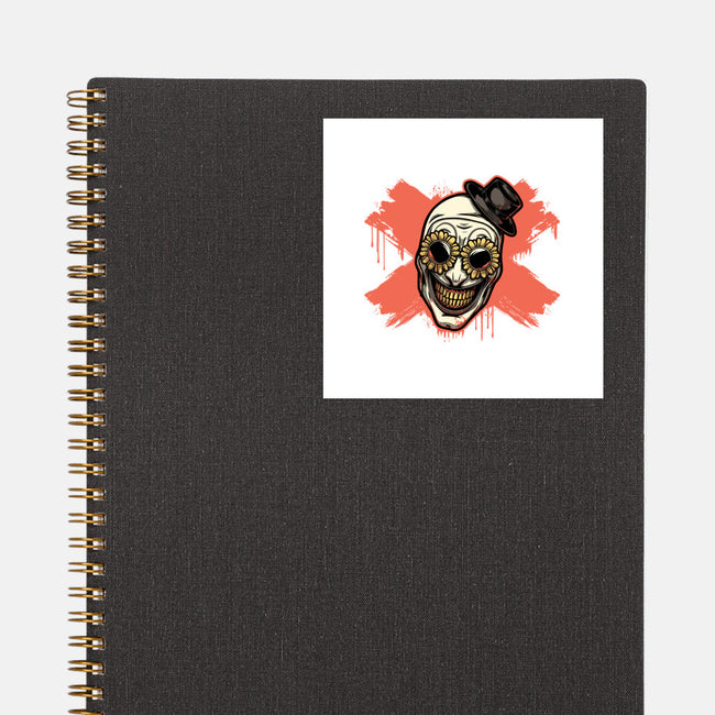 Clown Art Smiling Icon-None-Glossy-Sticker-Studio Mootant