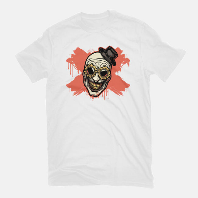 Clown Art Smiling Icon-Mens-Heavyweight-Tee-Studio Mootant