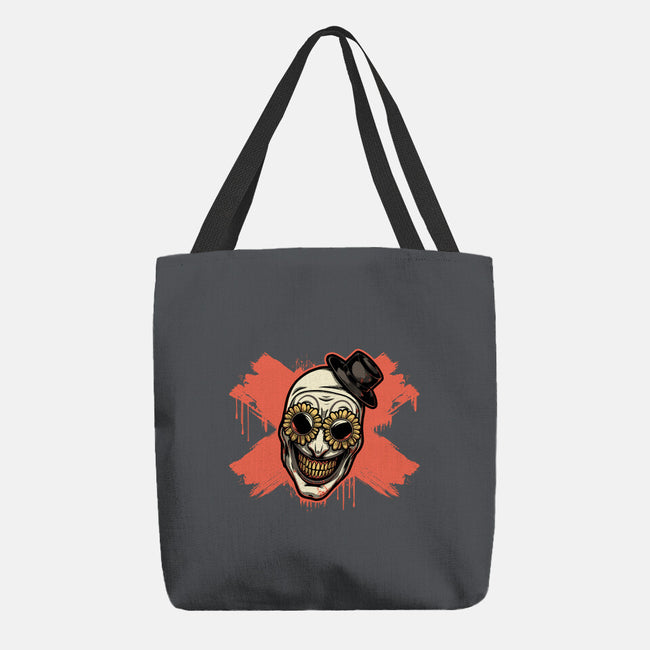 Clown Art Smiling Icon-None-Basic Tote-Bag-Studio Mootant