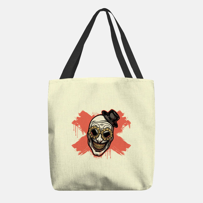 Clown Art Smiling Icon-None-Basic Tote-Bag-Studio Mootant