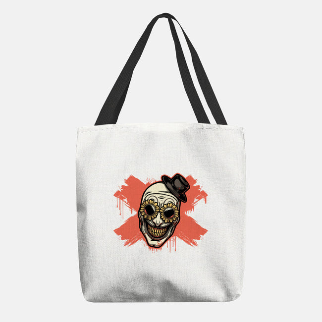 Clown Art Smiling Icon-None-Basic Tote-Bag-Studio Mootant