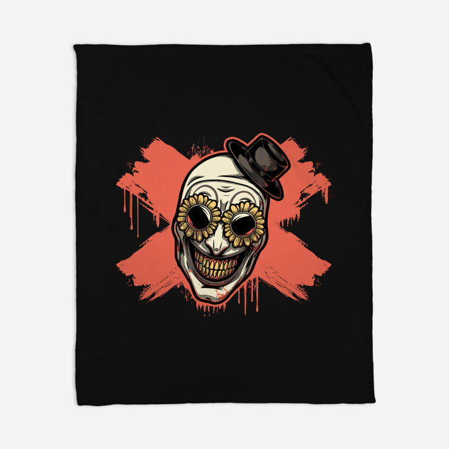 Clown Art Smiling Icon-None-Fleece-Blanket-Studio Mootant