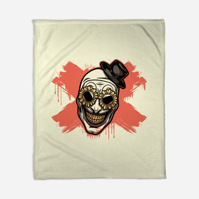 Clown Art Smiling Icon-None-Fleece-Blanket-Studio Mootant