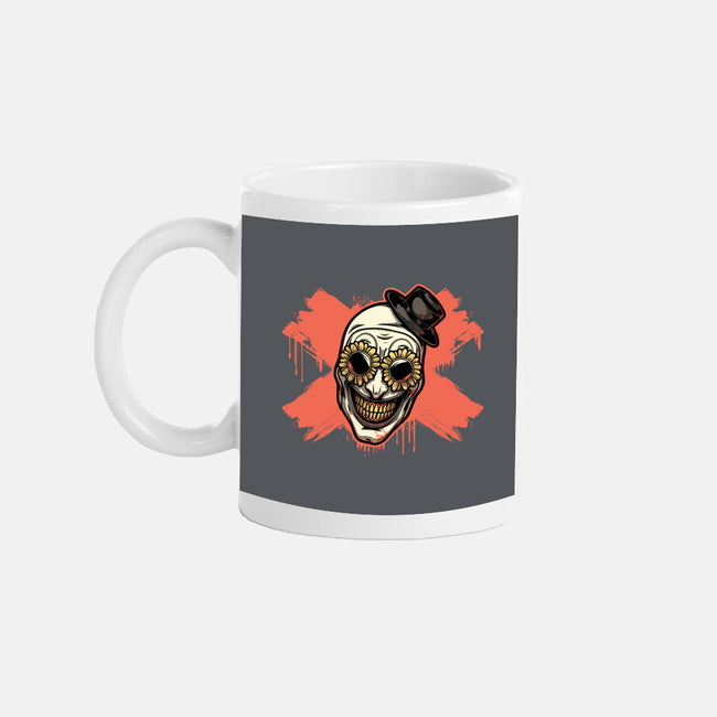 Clown Art Smiling Icon-None-Mug-Drinkware-Studio Mootant