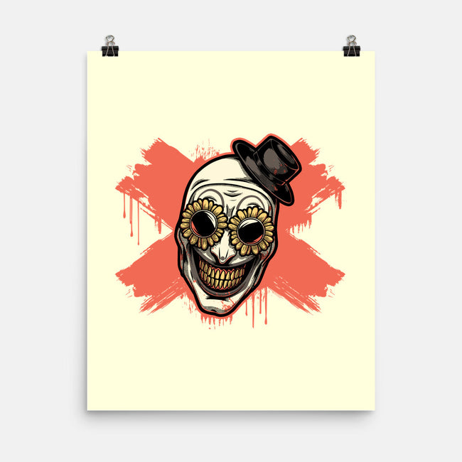 Clown Art Smiling Icon-None-Matte-Poster-Studio Mootant