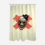 Clown Art Smiling Icon-None-Polyester-Shower Curtain-Studio Mootant