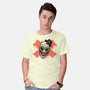 Clown Art Smiling Icon-Mens-Basic-Tee-Studio Mootant