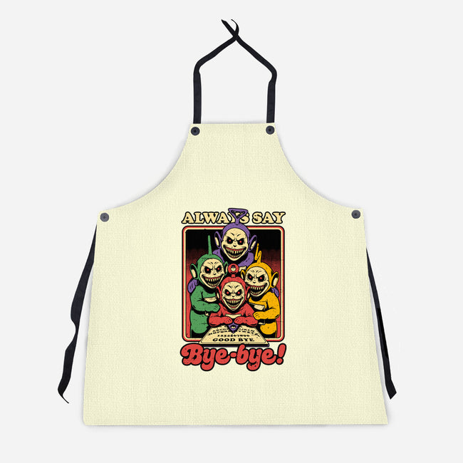 Tube TV Show Ouija-Unisex-Kitchen-Apron-Studio Mootant