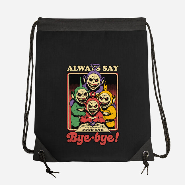 Tube TV Show Ouija-None-Drawstring-Bag-Studio Mootant