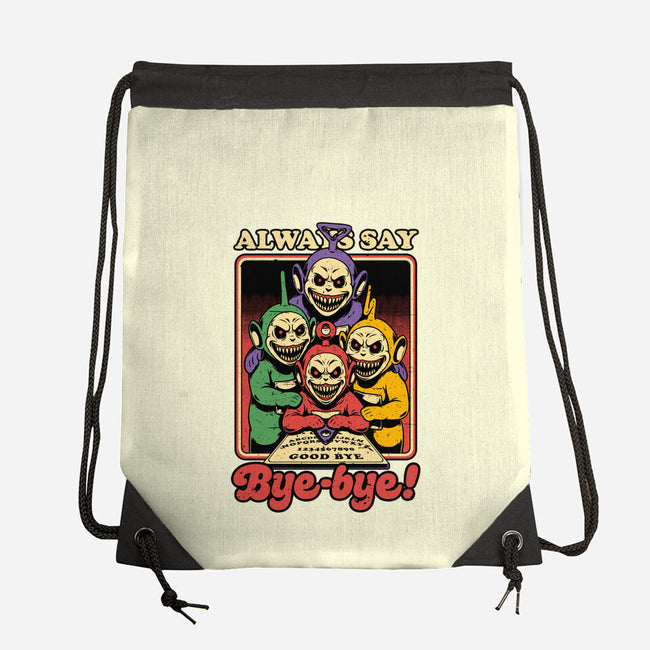 Tube TV Show Ouija-None-Drawstring-Bag-Studio Mootant