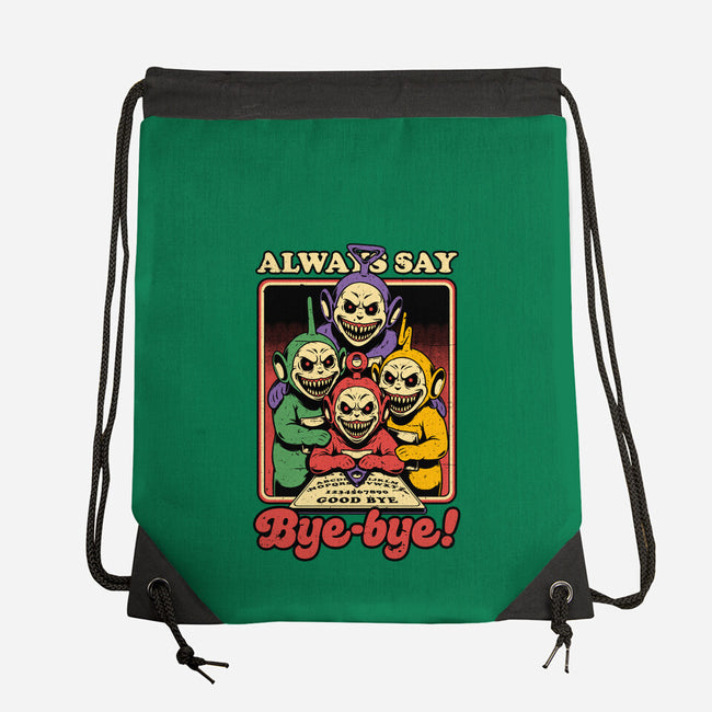 Tube TV Show Ouija-None-Drawstring-Bag-Studio Mootant