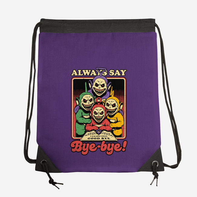 Tube TV Show Ouija-None-Drawstring-Bag-Studio Mootant