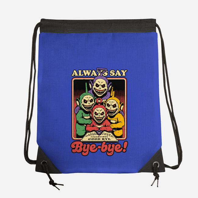 Tube TV Show Ouija-None-Drawstring-Bag-Studio Mootant