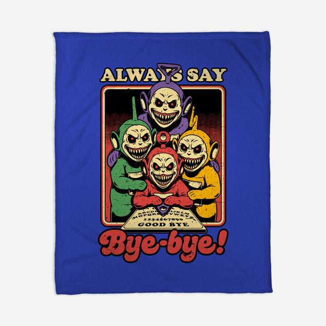 Tube TV Show Ouija-None-Fleece-Blanket-Studio Mootant