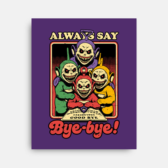 Tube TV Show Ouija-None-Stretched-Canvas-Studio Mootant