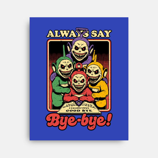 Tube TV Show Ouija-None-Stretched-Canvas-Studio Mootant