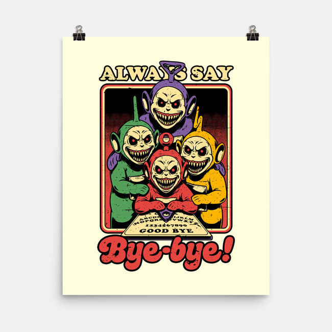 Tube TV Show Ouija-None-Matte-Poster-Studio Mootant