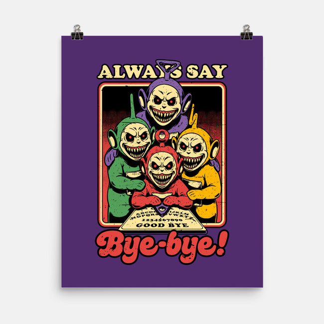 Tube TV Show Ouija-None-Matte-Poster-Studio Mootant