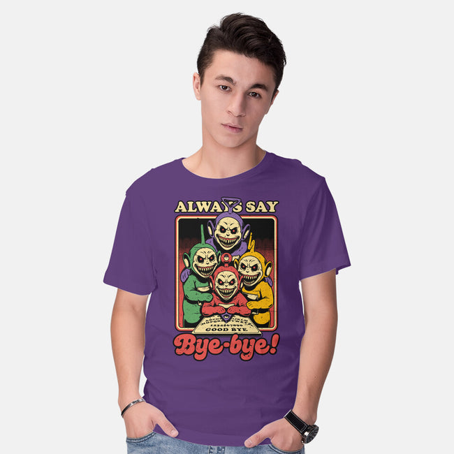 Tube TV Show Ouija-Mens-Basic-Tee-Studio Mootant