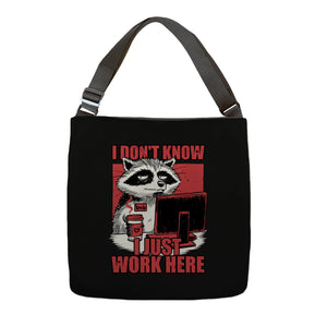 Raccoon Tired Work