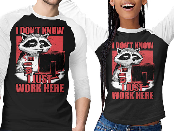 Raccoon Tired Work