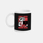 Raccoon Tired Work-None-Mug-Drinkware-Studio Mootant