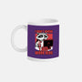 Raccoon Tired Work-None-Mug-Drinkware-Studio Mootant