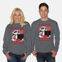 Raccoon Tired Work-Unisex-Crew Neck-Sweatshirt-Studio Mootant