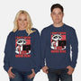 Raccoon Tired Work-Unisex-Crew Neck-Sweatshirt-Studio Mootant