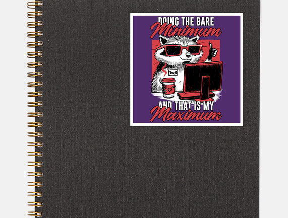 Raccoon Minimun Work