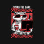 Raccoon Minimun Work-Womens-V-Neck-Tee-Studio Mootant