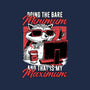 Raccoon Minimun Work-Womens-V-Neck-Tee-Studio Mootant