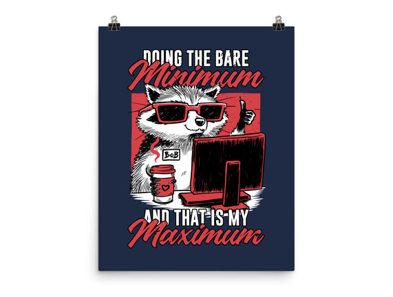 Raccoon Minimun Work