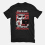 Raccoon Minimun Work-Womens-Fitted-Tee-Studio Mootant
