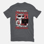Raccoon Minimun Work-Womens-Fitted-Tee-Studio Mootant
