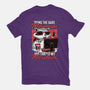 Raccoon Minimun Work-Womens-Fitted-Tee-Studio Mootant